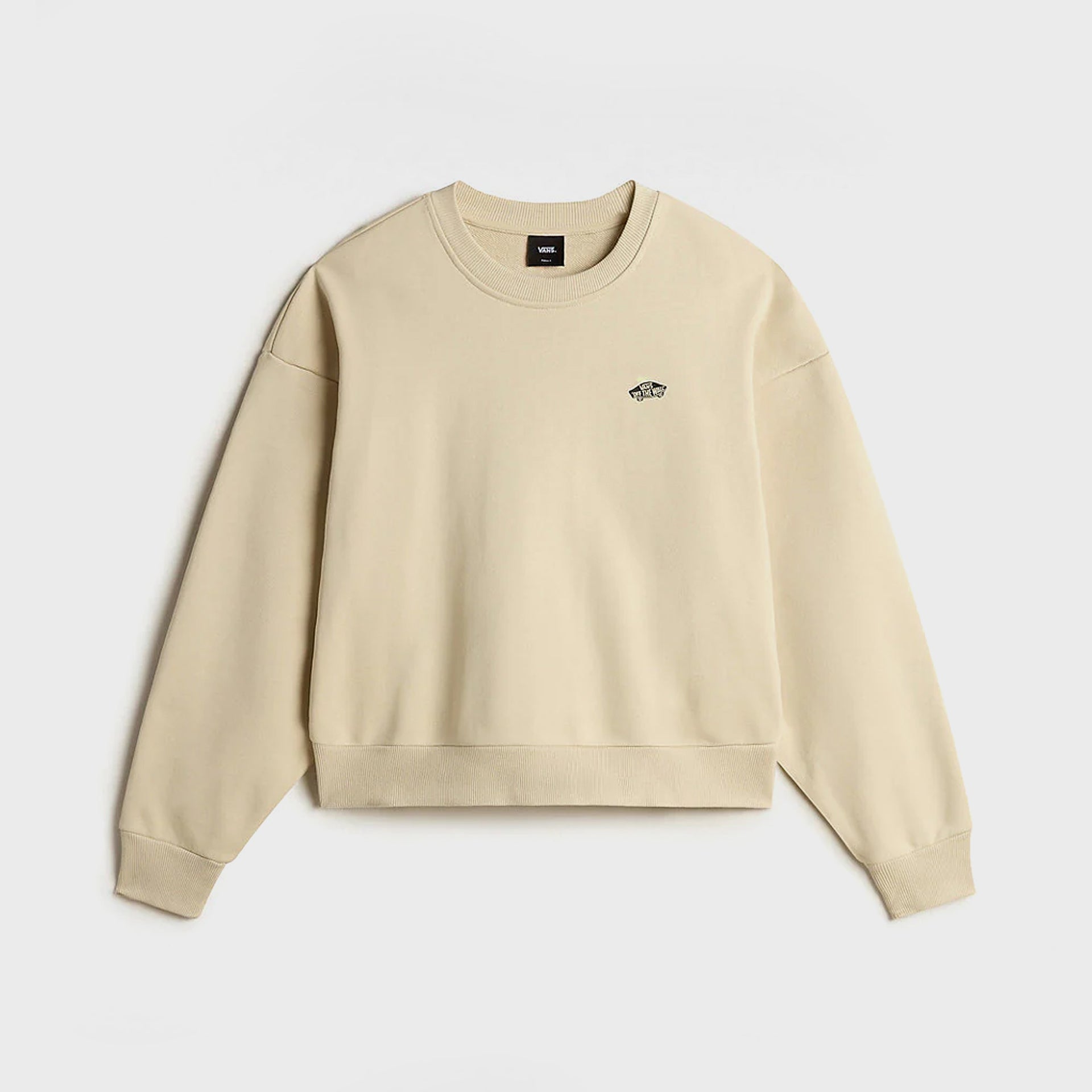 Vans Womens Style 76 Crew Sweatshirt Oatmeal – ManGo Surfing
