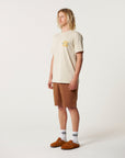 The Critical Slide Society Mens Very Nice T-Shirt - Ecru - ManGo Surfing