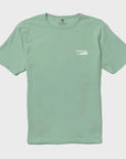 Vissla Mens Big Sky Organic T-Shirt - Jade - ManGo Surfing