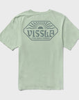 Vissla Mens Psycho Sun Premium Organic Pocket T-Shirt - Agave - ManGo Surfing