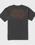 Vissla Mens Psycho Sun Premium Organic Pocket T-Shirt - Phantom - ManGo Surfing