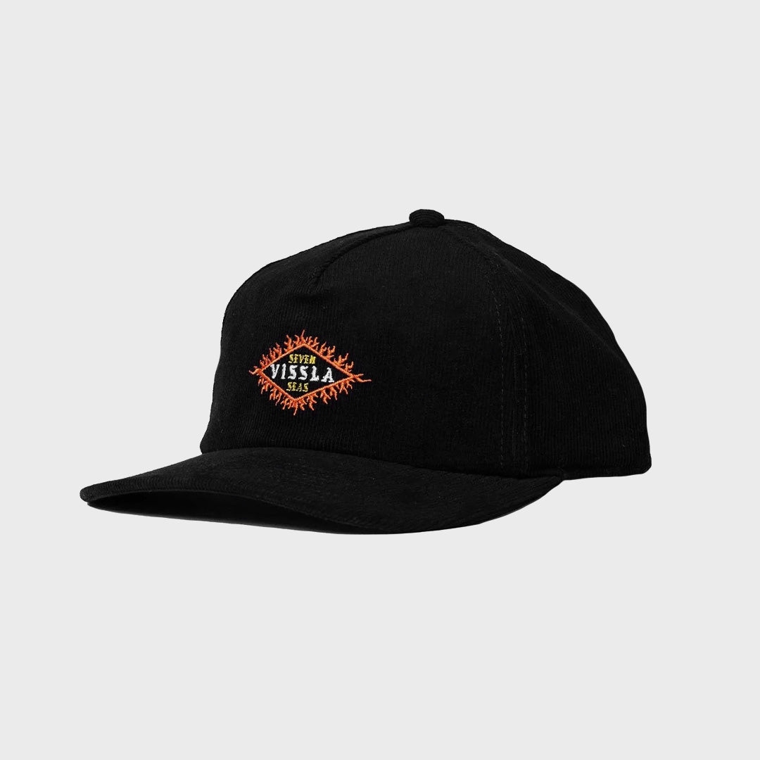 Vissla Mens Shread Heads Hat - One Size - Black - ManGo Surfing