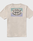 Vissla Mens Shred Heads Organic T-Shirt - Bone - ManGo Surfing