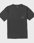 Vissla Mens Skull Island Organic Pocket T-Shirt - Phantom - ManGo Surfing