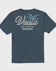 Vissla Essentials Organic T-Shirt - Dark Denim - ManGo Surfing