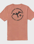 Vissla Mens Coastal Innovators Organic T-Shirt - Papaya - ManGo Surfing