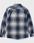 Vissla Mens Eco-zy Long Sleeve Polar Flannel Shirt - Sea Water - ManGo Surfing