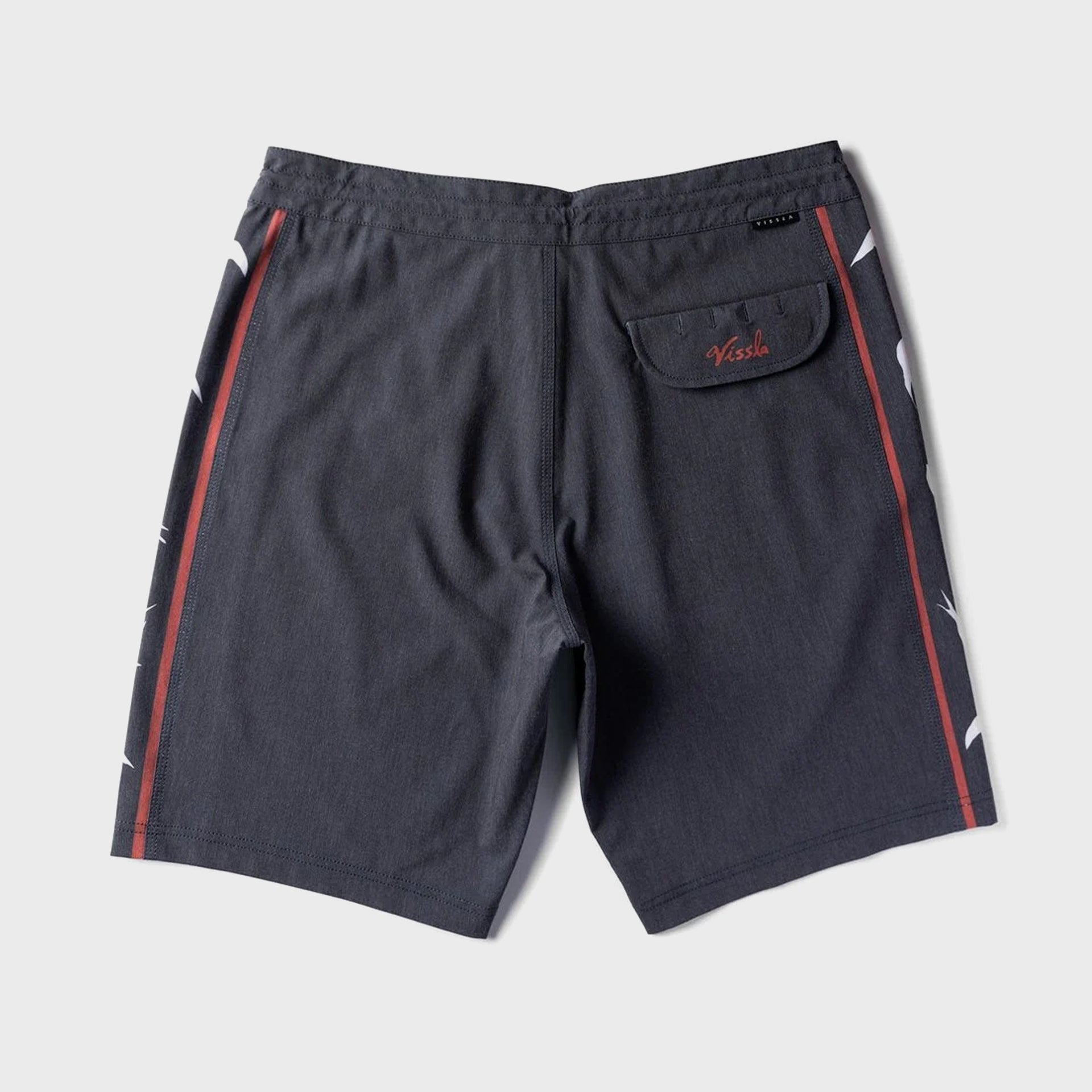 Vissla Mens NK Swarm 21" Boardshorts - Black - ManGo Surfing