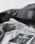 Vissla Mens Noreaster 5K Eco Rain Jacket - Graphite - ManGo Surfing