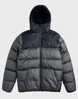 Vissla Mens North Seas Puffer Jacket - Dark Grey - ManGo Surfing