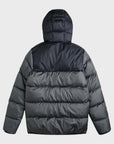 Vissla Mens North Seas Puffer Jacket - Dark Grey - ManGo Surfing