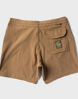 Vissla Mens Short Sets 16.5" Boardshorts - Dark Khaki
