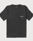 Vissla Mens Cutting Edge Premium Organic Pocket T-Shirt - Phantom - ManGo Surfing
