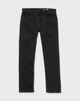 Volcom Mens Solver Jeans - Black Out