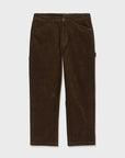 Volcom Mens Kraftsman Corduroy Trousers - Brown Stone