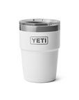 Yeti Rambler 16oz (475 ml) Stackable Cup - White - ManGo Surfing