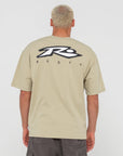 Rusty Mens Registered T-Shirt - Abbey Stone