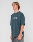 Rusty Mens Jetsetter Short Sleeve T-Shirt - Dark Teal