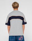 Rusty Mens Kinetic Short Sleeve Heavy T-Shirt - Grey Marle