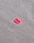 Deus Women's True Romance Tee - Grey Marle - ManGo Surfing
