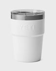 Yeti Rambler 16oz (475 ml) Stackable Cup - White - ManGo Surfing