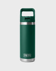 Yeti Rambler 18oz (532 ml) Straw Bottle - Black Forest Green
