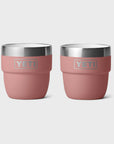 Yeti Rambler 4oz Stackable Espresso Cups (2 Pack) - Sandstone Pink - ManGo Surfing