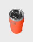 Yeti Rambler 16oz (475 ml) Stackable Cup - Papaya - ManGo Surfing