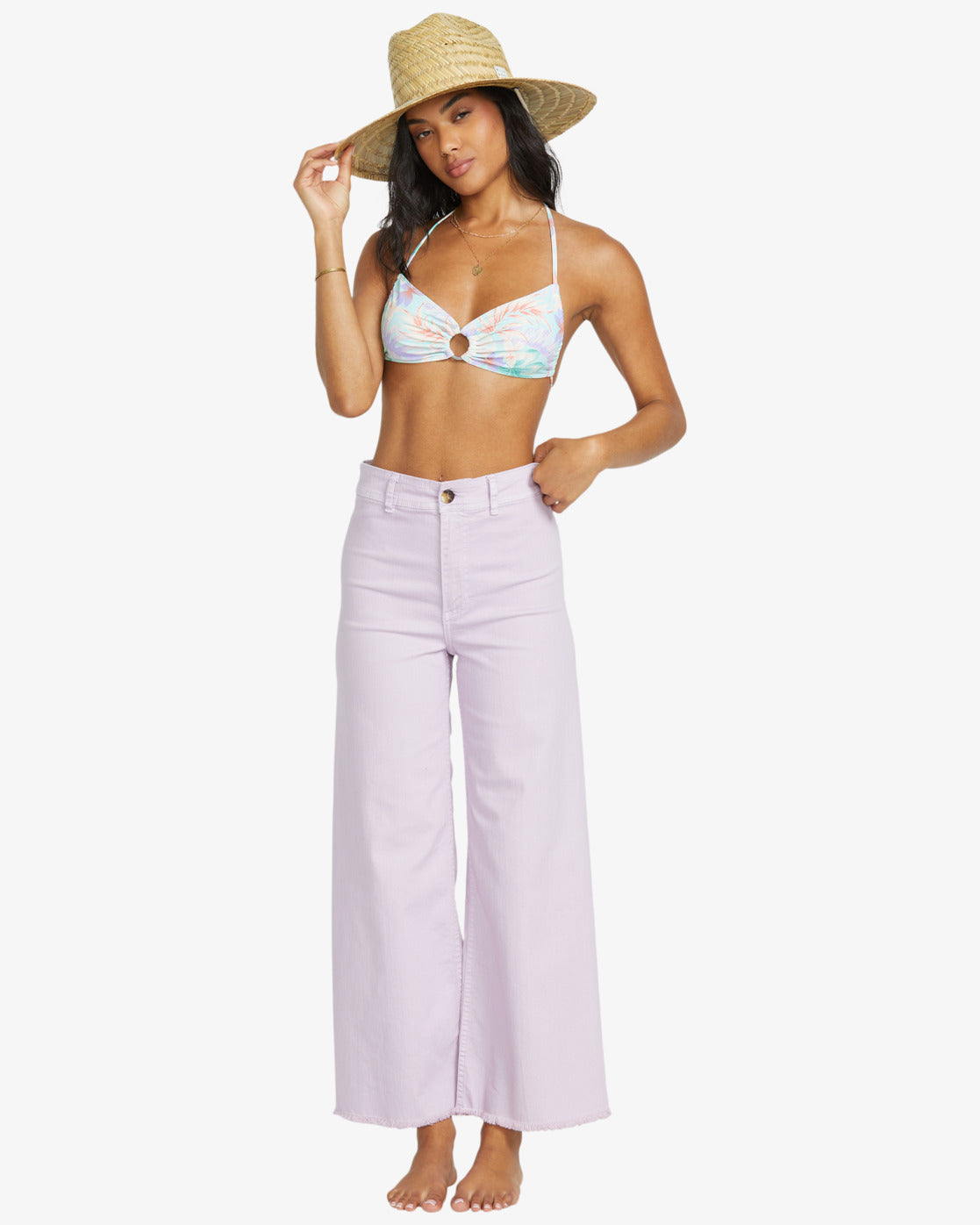 Billabong Womens Free Fall Pants - Amethyst Smoke - ManGo Surfing