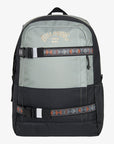 Billabong Command Stash 26L Medium Backpack - Grey/Green - ManGo Surfing