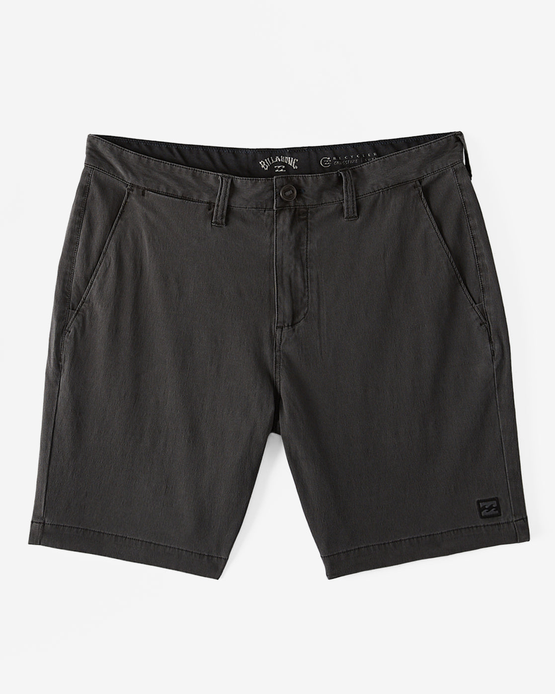 Billabong Mens Crossfire Wave Washed 18" Hybrid Submersible Shorts - Washed Black - ManGo Surfing