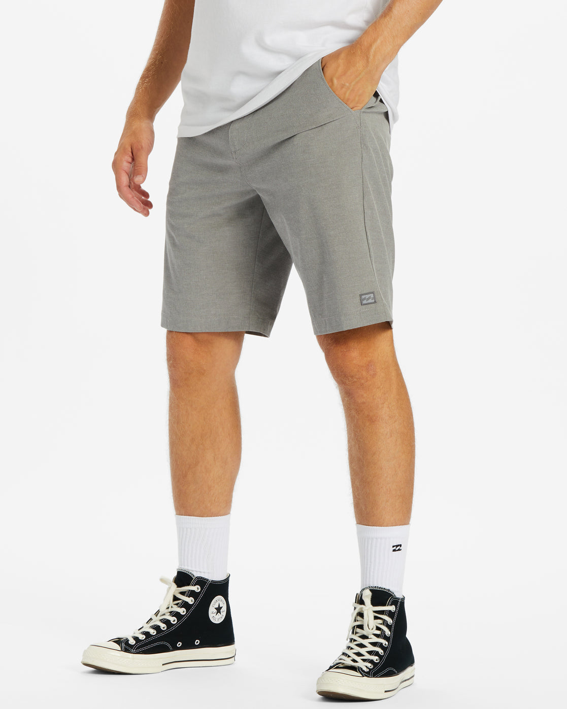 Billabong Mens Crossfire Submersible Shorts - Grey - ManGo Surfing