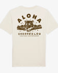 aloha surf t shirt beaver graphic longboard