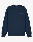 Aloha Custom Surfboards Long Sleeve Crew Sweatshirt - Navy - ManGo Surfing