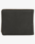 Quiksilver Mens Sea Barker Tri-Fold Wallet - Black - ManGo Surfing