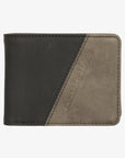 Quiksilver Mens Sea Barker Tri-Fold Wallet - Black - ManGo Surfing