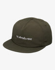 Quiksilver Mens Dna Omni Unstructured Cap - One Size - Grape Leaf - ManGo Surfing
