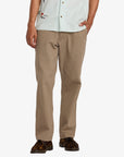 RVCA Mens Americana Chinos - Coyote - ManGo Surfing