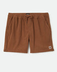 Brixton Everyday Corduroy Shorts - Tobacco Brown