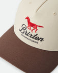 Brixton Leisure Snapback Hat - Khaki/Coco