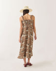 Brixton Womens The Tie Dress - Mid Century Cowboy Print