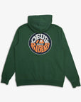 Deus Mens Riders Friend Hoodie - Hillside Green - ManGo Surfing