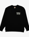 Deus Mens Rinse Wash Crew Sweatshirt - Anthracite - ManGo Surfing