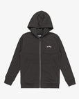 Billabong Boys Arch Zip-Up Hoodie (8-16 Yrs) - Raven - ManGo Surfing