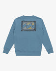 Billabong Boys Foundation Sweatshirt (8-16 Yrs) - Glacier Blue - ManGo Surfing