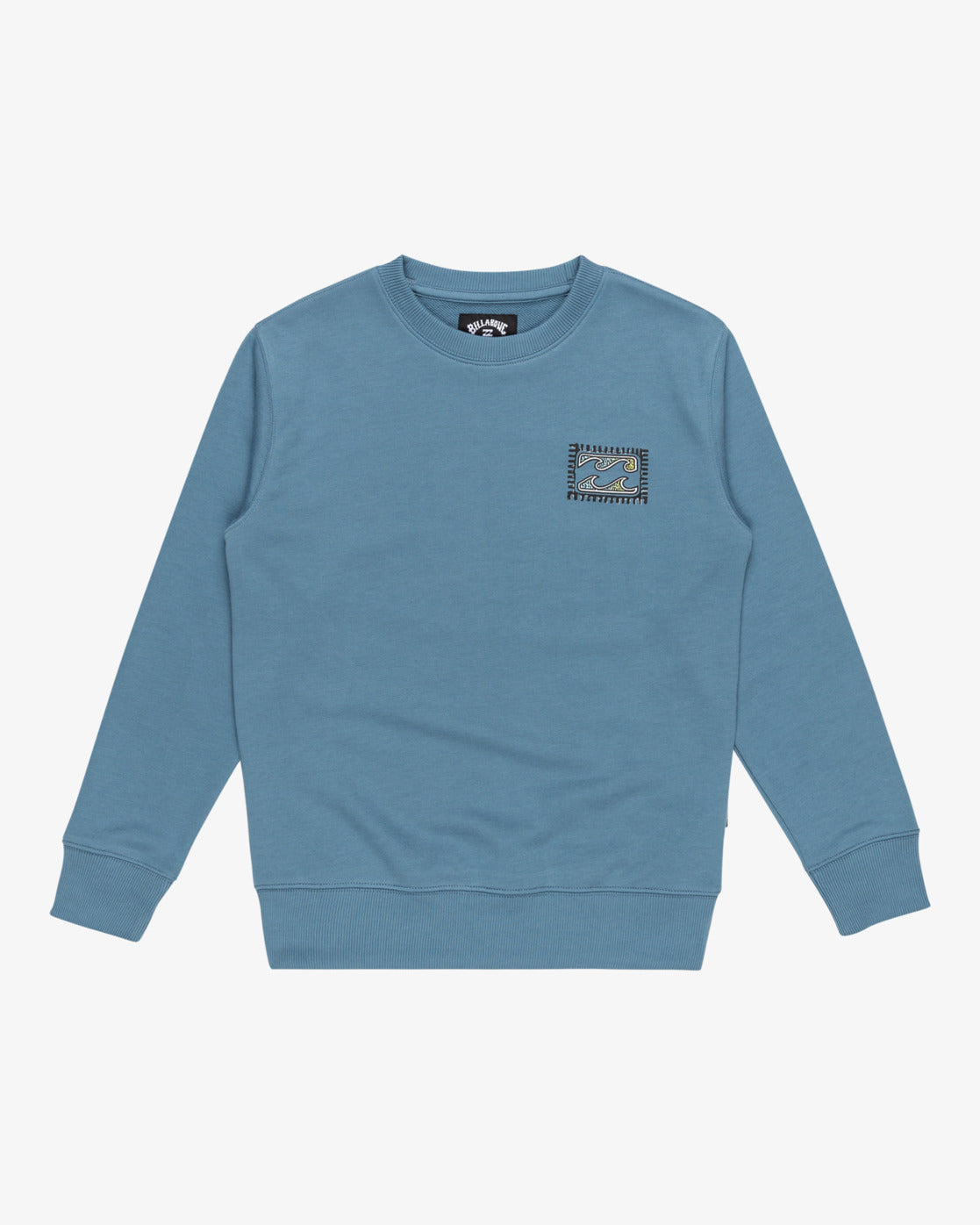 Billabong Boys Foundation Sweatshirt (8-16 Yrs) - Glacier Blue - ManGo Surfing