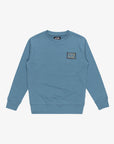 Billabong Boys Foundation Sweatshirt (8-16 Yrs) - Glacier Blue - ManGo Surfing