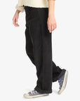 Billabong Womens Midtown Corduroy Trousers - Black Sands - ManGo Surfing