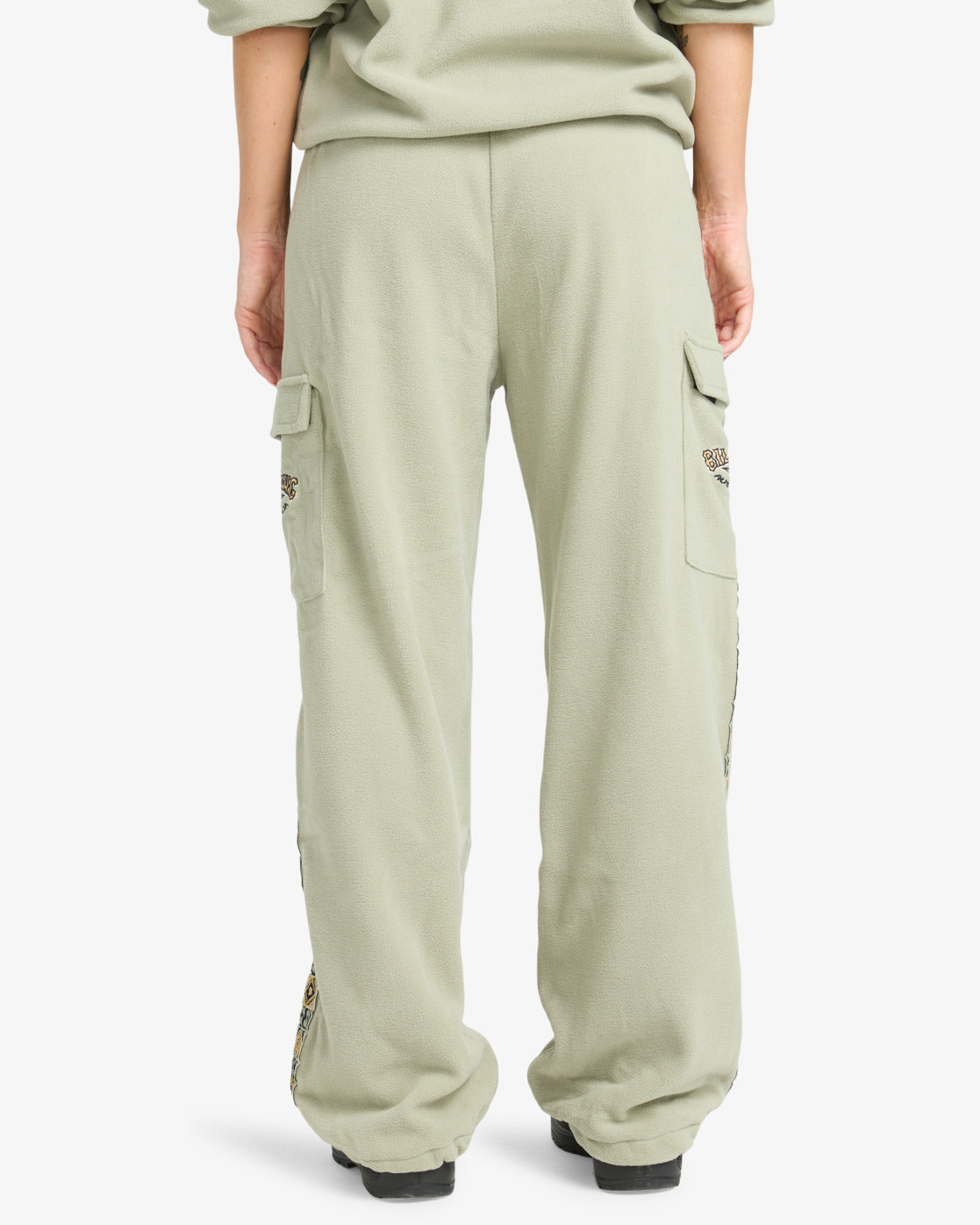 Billabong Womens Winter Camp Cargo Tracksuit Bottoms - Seagrass - ManGo Surfing