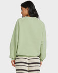 Billabong Womens The Waves Crew Sweatshirt - Pistachio
